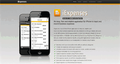 Desktop Screenshot of iexpenses-app.com